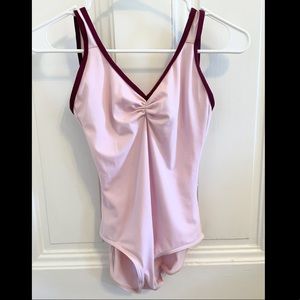Yumiko Leotard - Pink/Red “Tiffany” Leotard